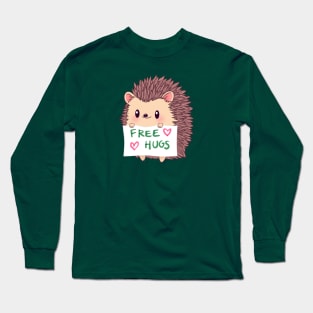 Free Hedge-Hugs Long Sleeve T-Shirt